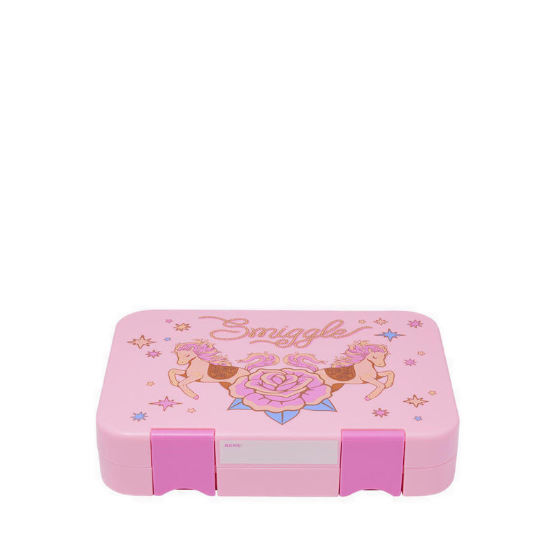 Smiggle Wildflower Medium Bento Lunchbox - IGL458650PNK