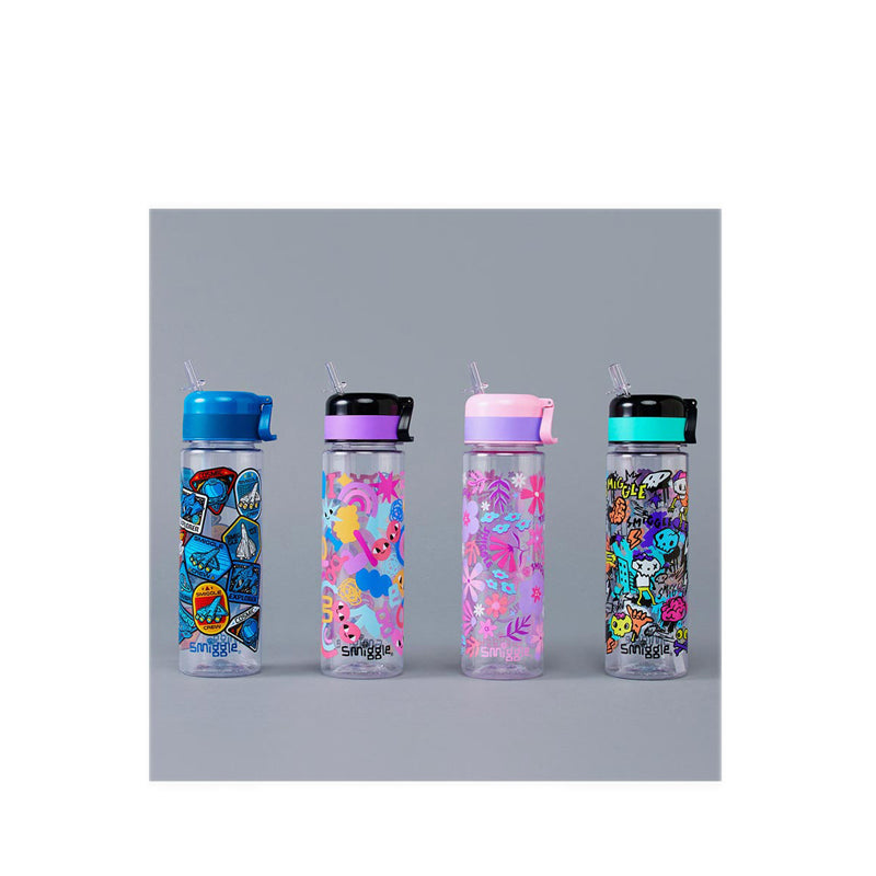 Smiggle Unreal Hydrate Plastic Drink Bottle 650ml - IGL458915BLM