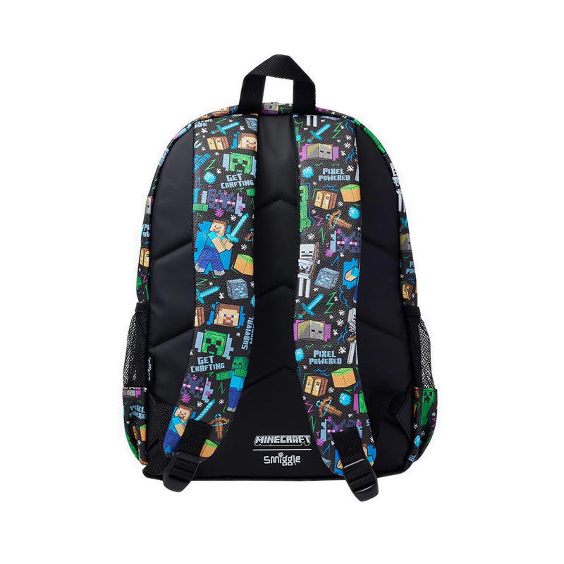 Smiggle Minecraft Classic Backpack - IGL459398BLK