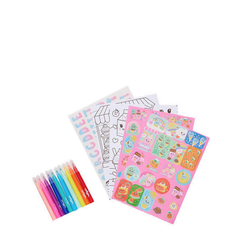 Smiggle Mini Colour & Carry Scented Activity Kit - IGL477795LBL