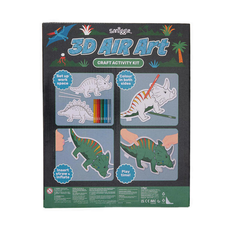 Smiggle 3D Air Art Craft Activity Gift Set - IGL482436GRN