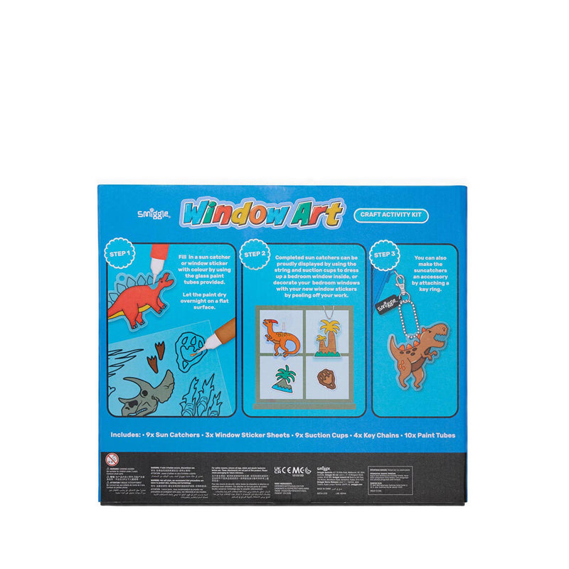 Smiggle Window Art Craft Activity Gift Set - IGL482444BLU