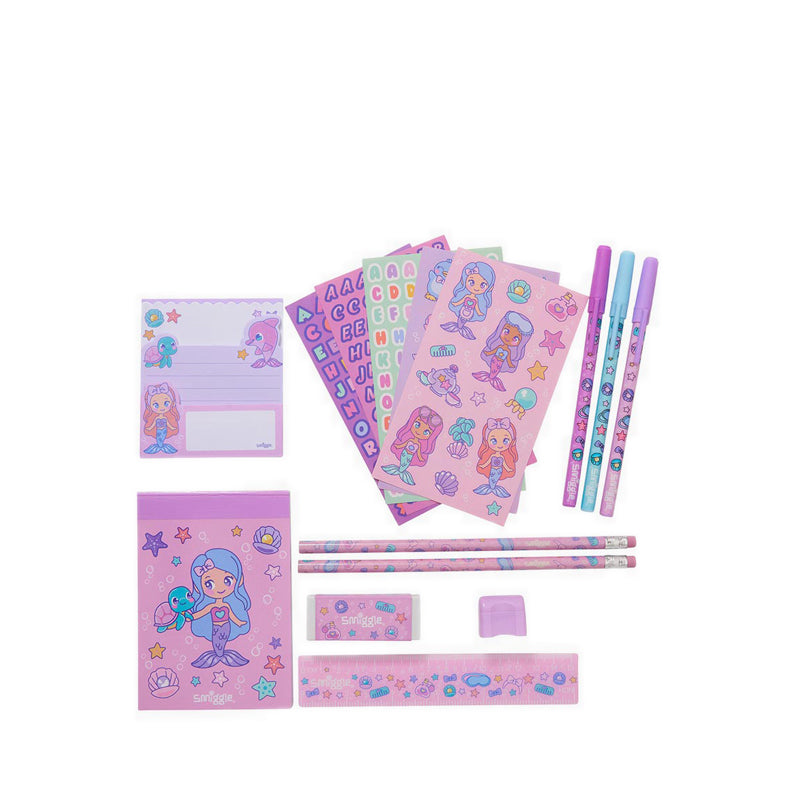 Smiggle Quest Small Hardtop Stationery Gift Pack - IGL482603LIL