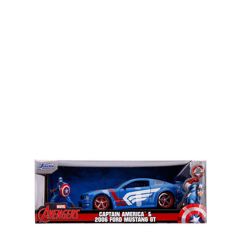 JADA 2006 FORD MUSTANG GT WITH CAPTAIN FIGURE - JAD31187