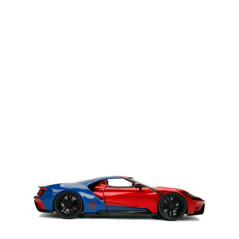 JADA 2017 FORD GT WITH SPIDERMAN FIGURE - JAD99725