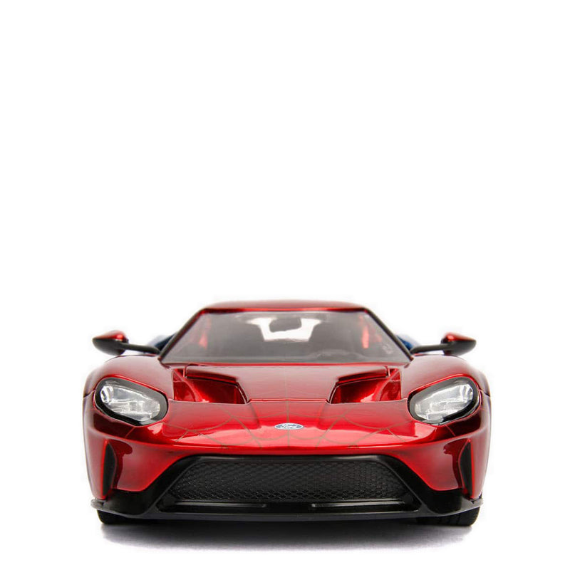 JADA 2017 FORD GT WITH SPIDERMAN FIGURE - JAD99725