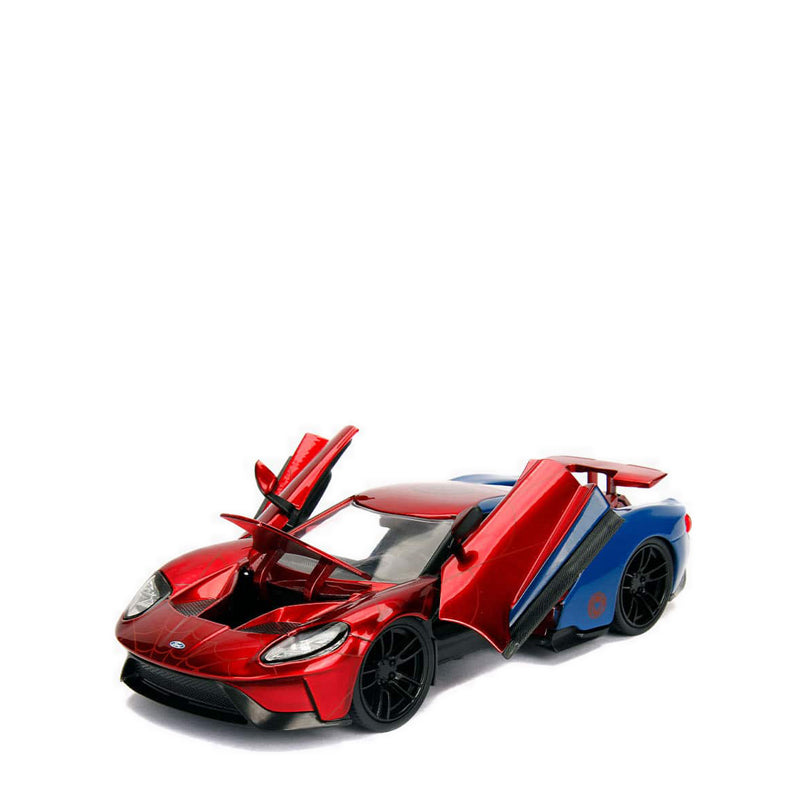 JADA 2017 FORD GT WITH SPIDERMAN FIGURE - JAD99725