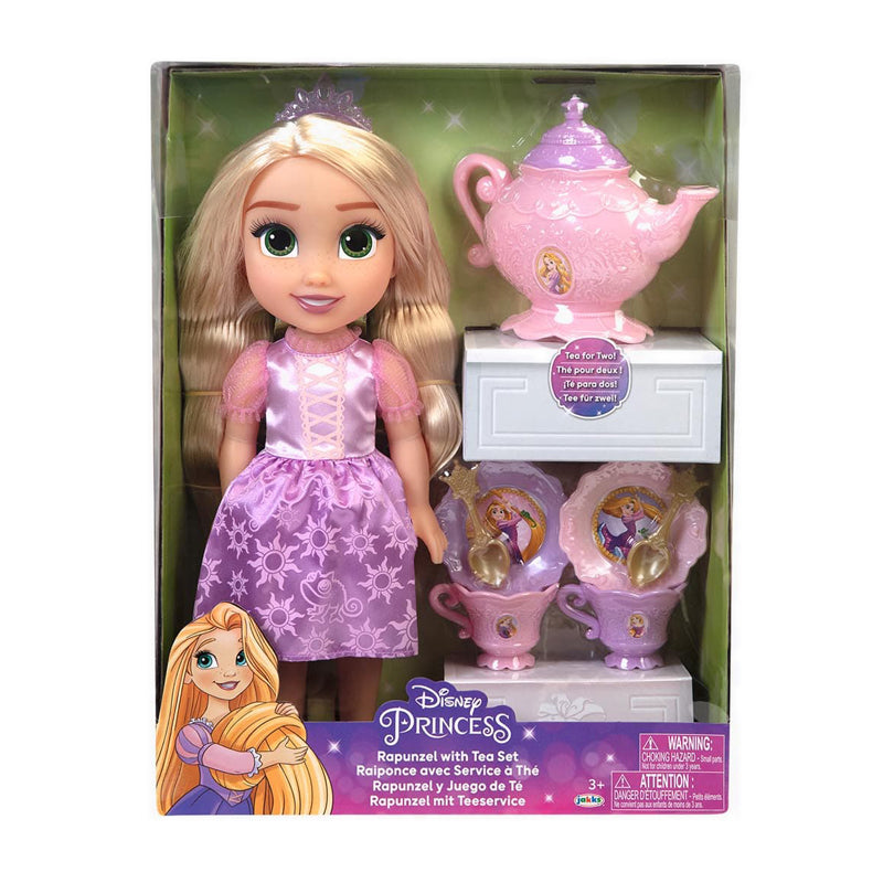JAKK DP RAPUNZEL DOLL WITH TEA SET - JAK212654