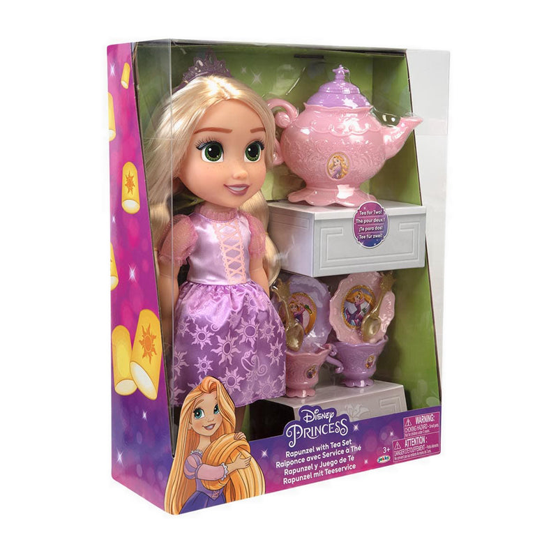JAKK DP RAPUNZEL DOLL WITH TEA SET - JAK212654