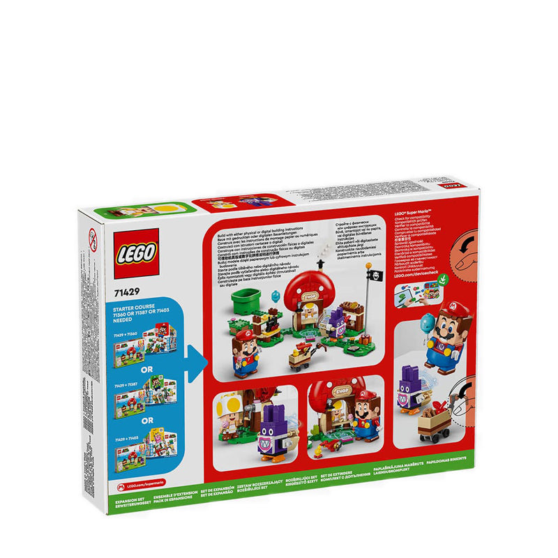 LEGO® Super Mario Nabbit at Toad's Shop Expansion Set - 71429