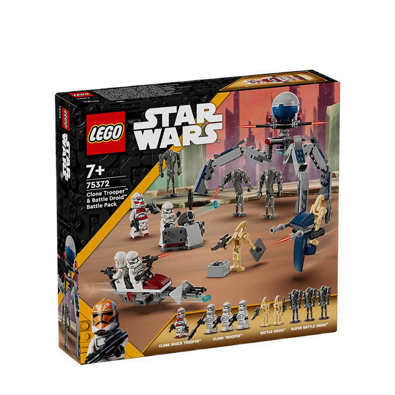 LEGO® Star Wars™ Clone Trooper™ & Battle Droid™ Battle Pack - 75372