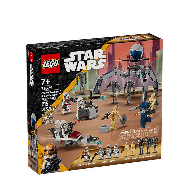 LEGO® Star Wars™ Clone Trooper™ & Battle Droid™ Battle Pack - 75372