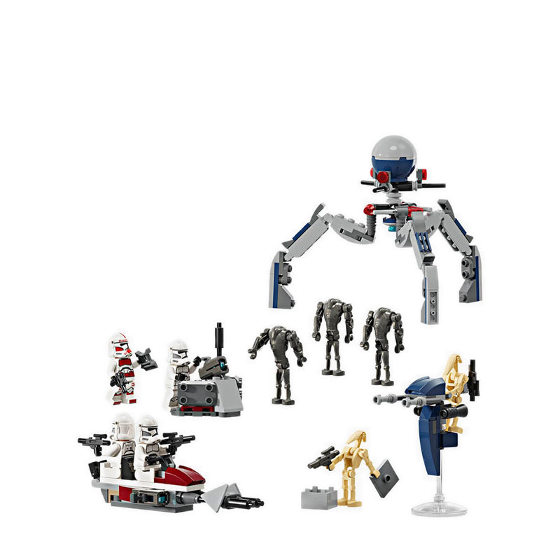 LEGO® Star Wars™ Clone Trooper™ & Battle Droid™ Battle Pack - 75372