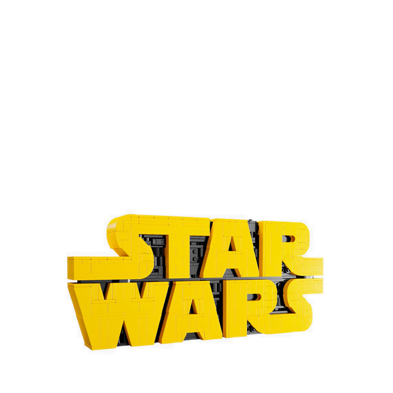 LEGO® Star Wars Brick-built Star Wars Logo - 75407