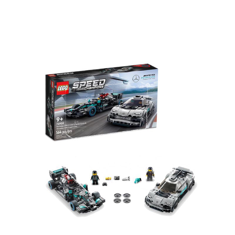 LEGO® Speed Champions Mercedes AMG F1 W12 E & AMG Project One - 76909