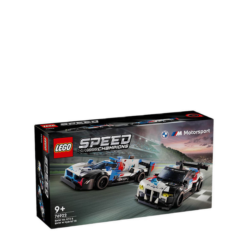 LEGO® Speed Champions BMW M4 GT3 & BMW M Hybrid V8 Race Cars - 76922