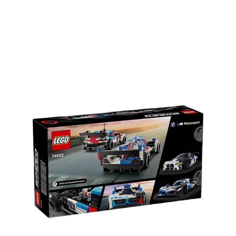 LEGO® Speed Champions BMW M4 GT3 & BMW M Hybrid V8 Race Cars - 76922