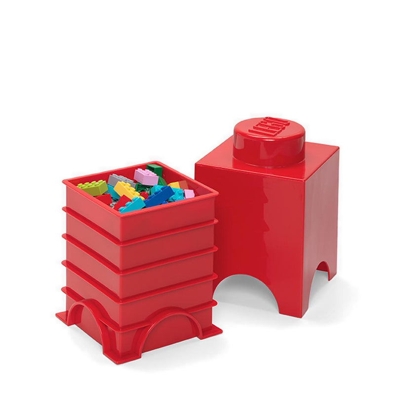 LEGO® Storage Brick 1 Red - 40011730