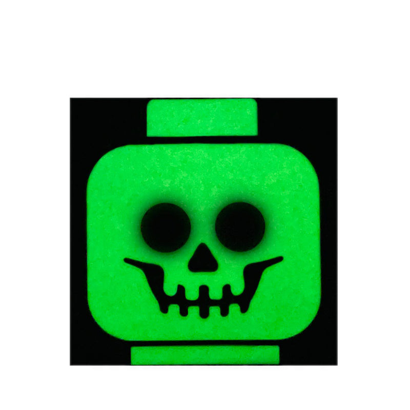 LEGO® Minifigures™Bag Tag Skeleton Head Glow-in-the-Dark - 53648