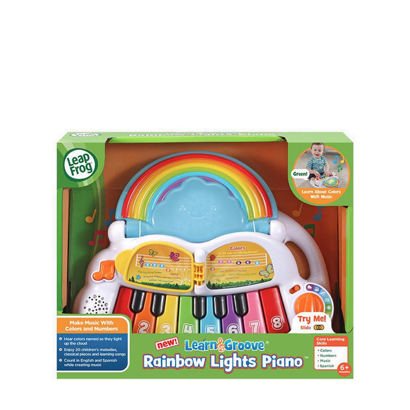 Leapfrog Learn & Groove Rainbow Lights Piano - LPF80-612400