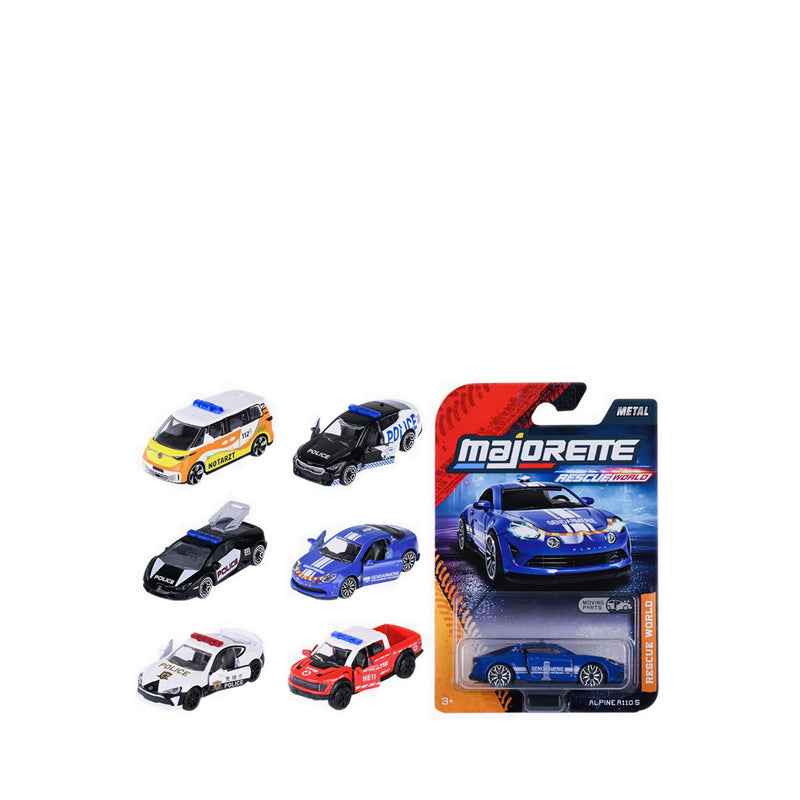 MAJORETTE RESCUE WORLD TOYOTA GT86 SOS JAPANESE POLICE