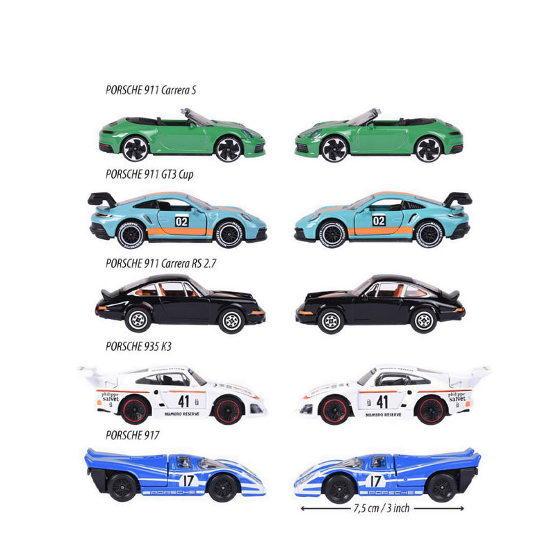 Majorette Porsche 5 Pieces Giftpack - MAJ212053172