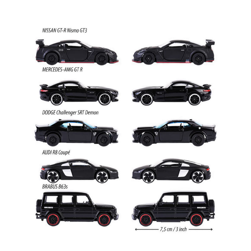 Majorette Black Edition 5 Pieces Giftpack - MAJ212053174