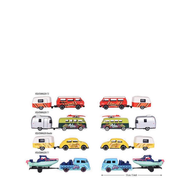 Majorette VW Trailer Yellow - MAJ212055007-1