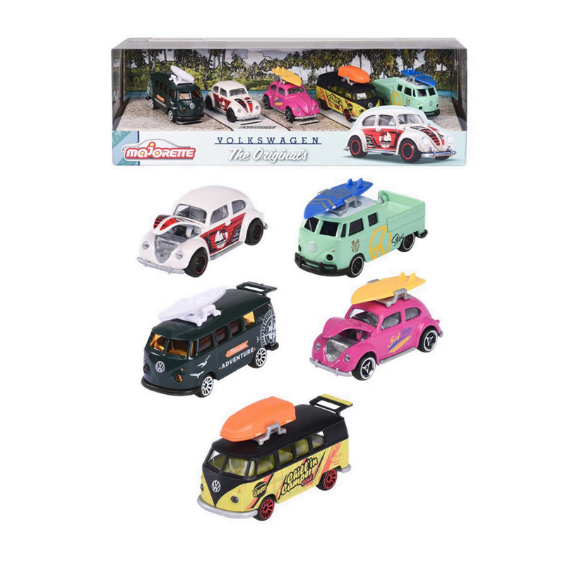 Majorette VW The Originals 5 Pieces Giftpack - MAJ212055008