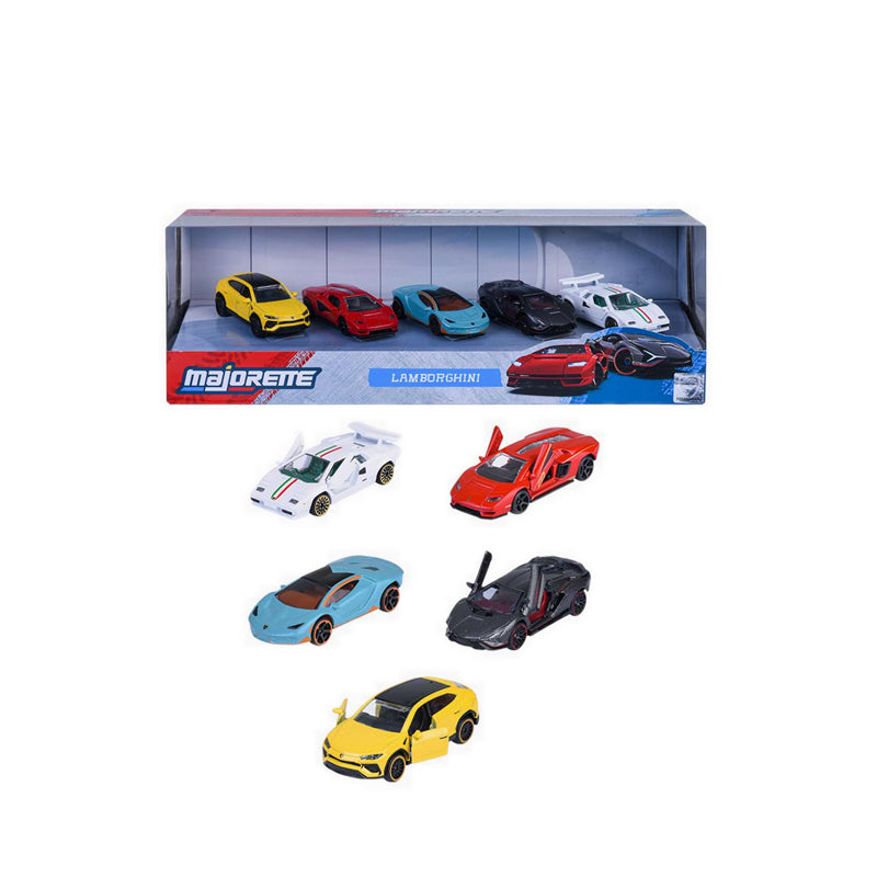 MAJORETTE Lamborghini 5 Pieces Giftpack