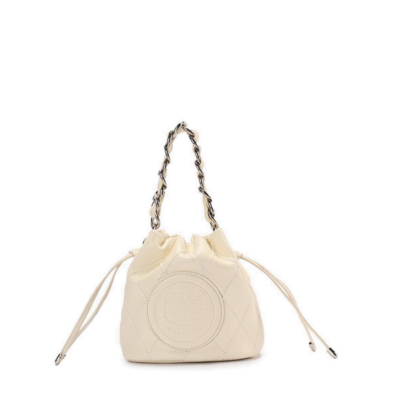 MESUCA SANRIO BUCKET BAG WHITE - MC541067W