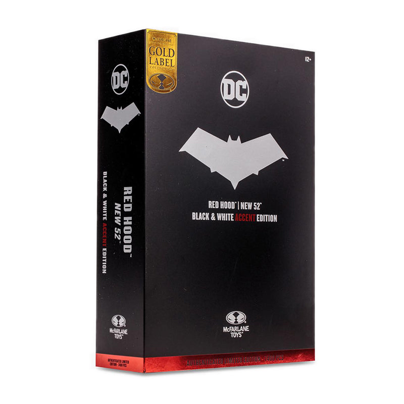 Mcfarlane Toys Action Figure Red Hood (New 52) (B&W With Accent Color)(Gold Label) - MFL17177-INT