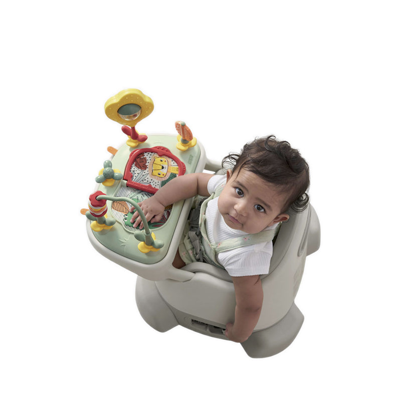 Mamas & Papas Bug 3-in-1 Floor & Booster Seat - Pebble - MPS9868L75R1