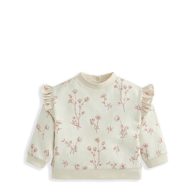 Mamas & Papas Floral Sweatshirt & Leggings Set - MPSS42LJ4C