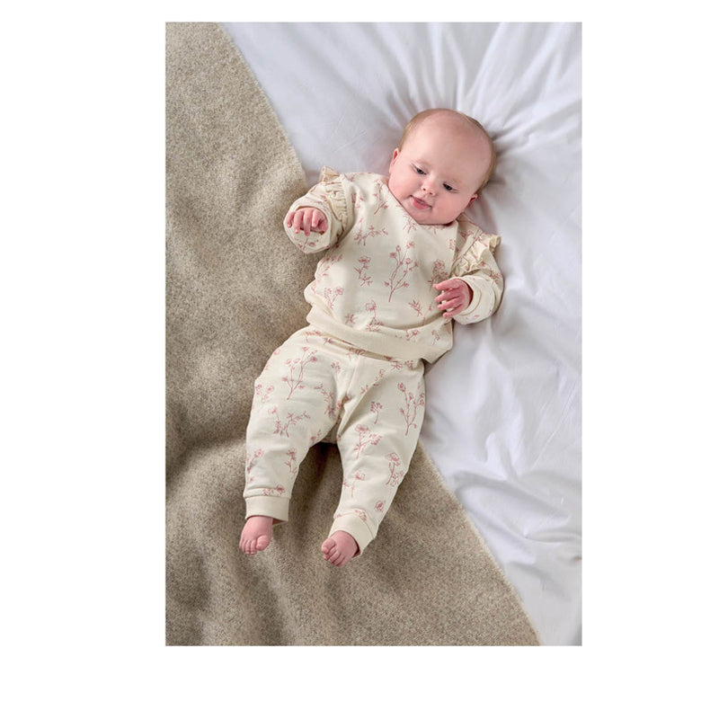Mamas & Papas Floral Sweatshirt & Leggings Set - MPSS42LJ4C