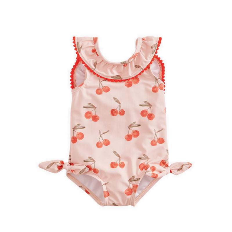 Mamas & Papas Cherry All Over Print Swimsuit - MPSS93MJ3B