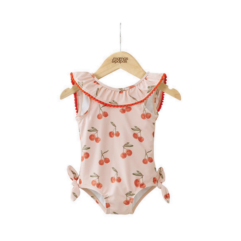 Mamas & Papas Cherry All Over Print Swimsuit - MPSS93MJ3B