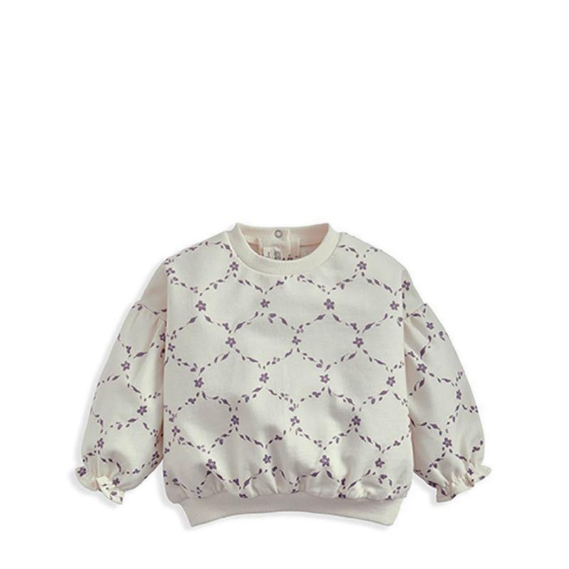 Mamas & Papas Trellis Print Sweatshirt - MPSS94OH4H