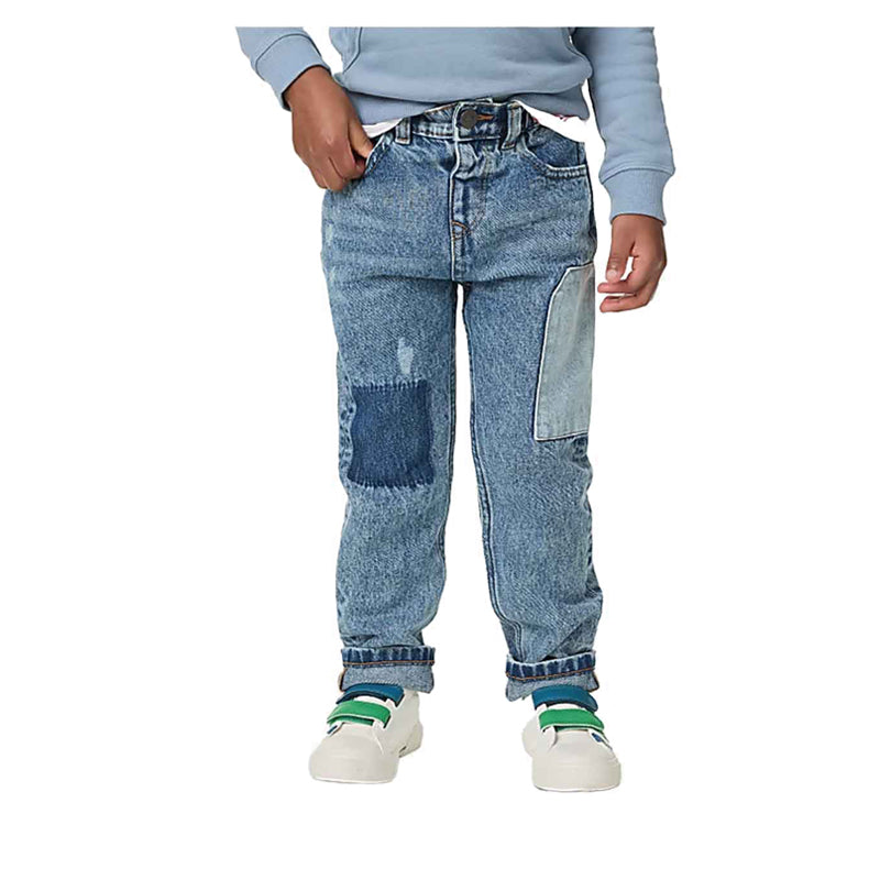Marks & Spencer Denim Patch Jeans - MSP1608D-T88