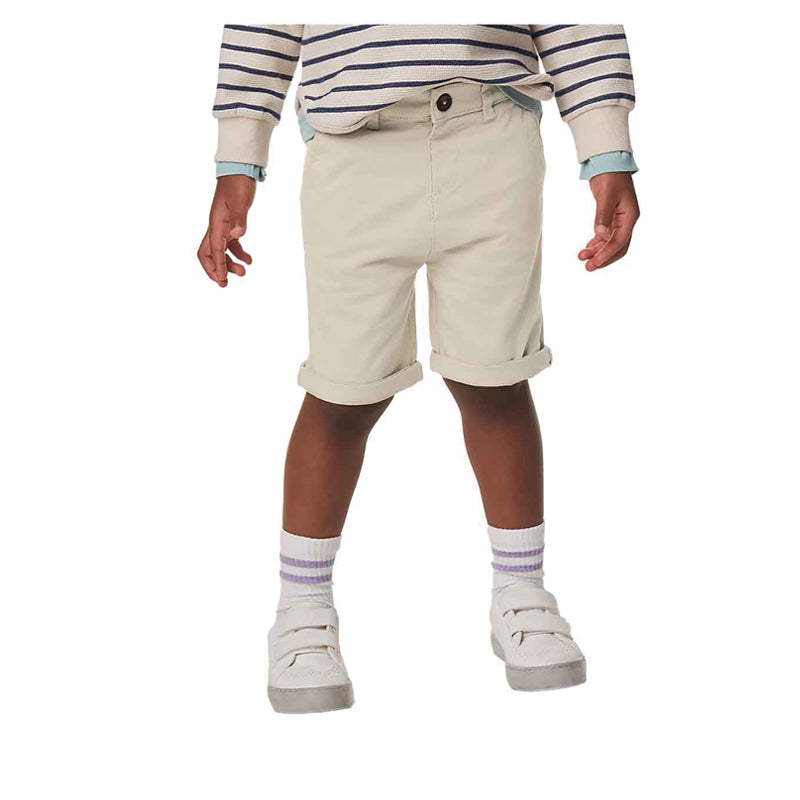 Marks & Spencer Cotton Rich Chino Shorts Natural - MSP1855VT88B