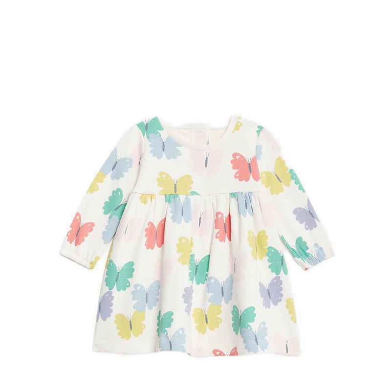 Marks & Spencer Cotton Rich Butterfly Sweatshirt Dress - MSP2227B-T78