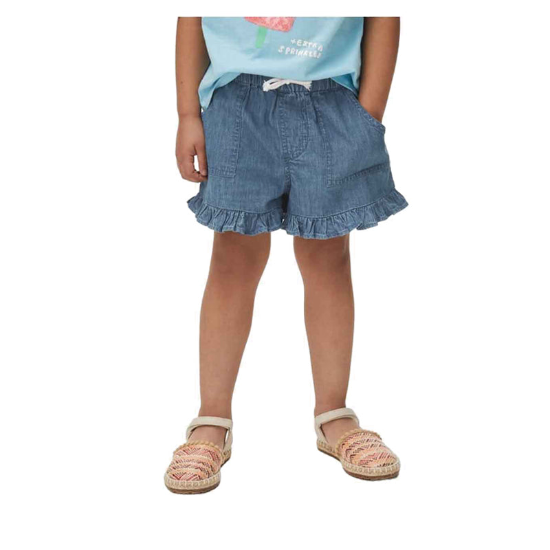 Marks & Spencer Pure Cotton Frill Shorts - MSP3794E-T77