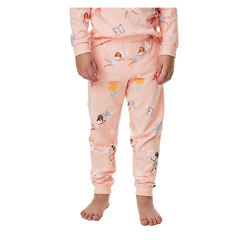 Marks & Spencer Pure Cotton Fairy Print Pyjamas - MSP4063E-T86