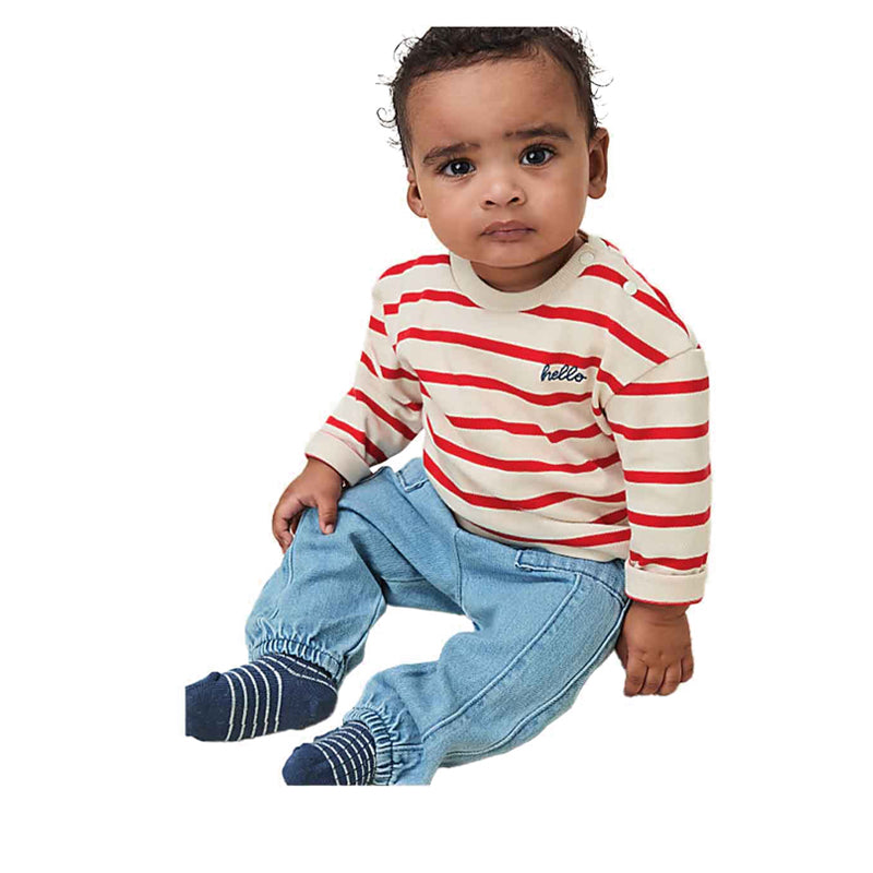 Marks & Spencer 2pc Cotton Rich Top & Bottom Outfit - MSP4166A-T78