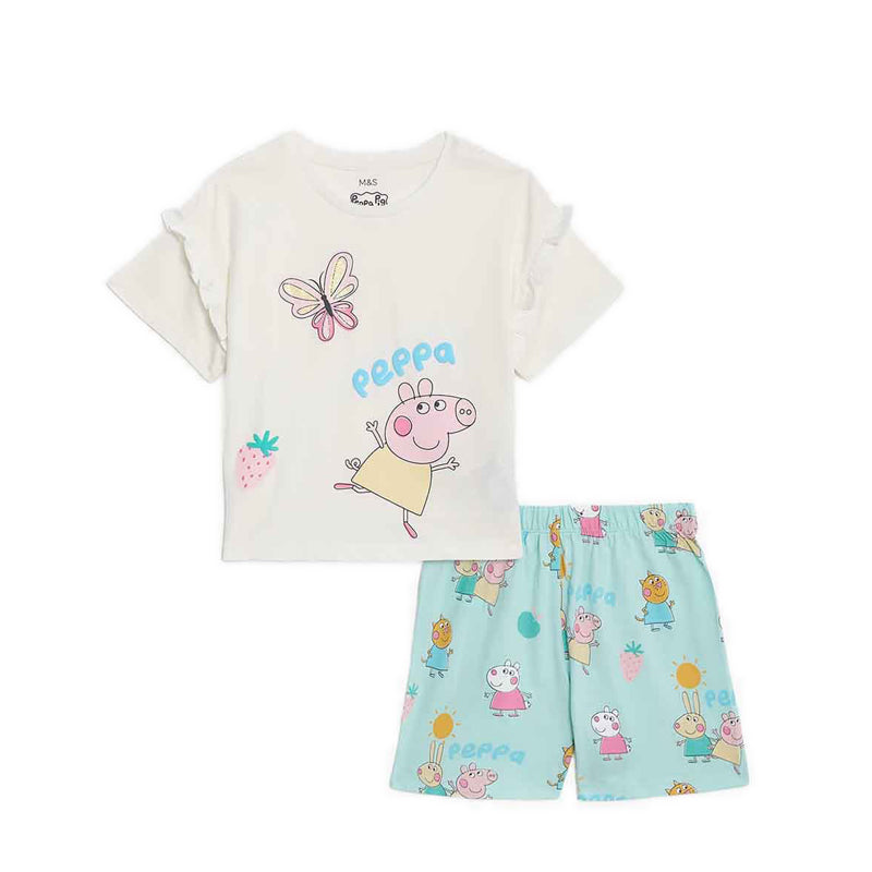 Marks & Spencer Pure Cotton Peppa Pig™ Pyjamas - MSP4238C-T86