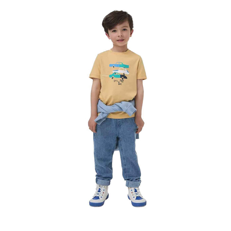 Marks & Spencer Pure Cotton Cars T-Shirt - MSP4243Z-T88