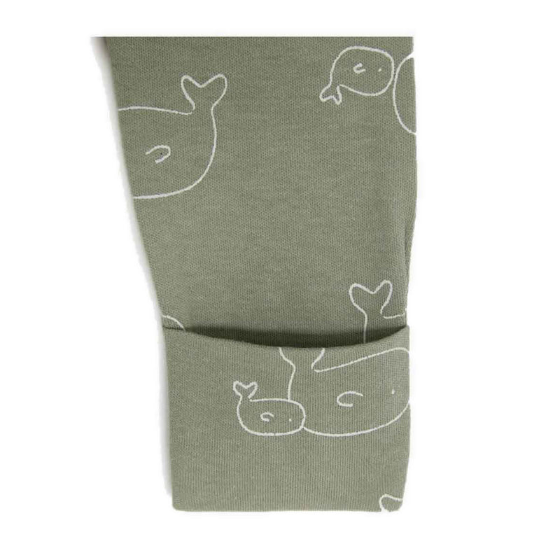 Marks & Spencer 3pk Pure Cotton Whale & Striped Sleepsuits - MSP4526S-T92