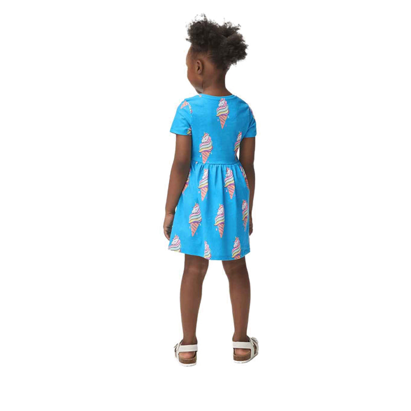 Marks & Spencer Pure Cotton Printed Dress - MSP4979BT77A