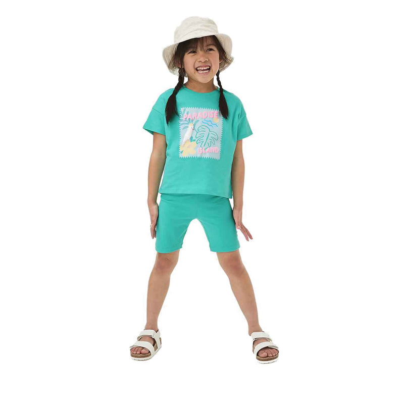 Marks & Spencer Pure Cotton Slogan T-Shirt - MSP4985BT77A