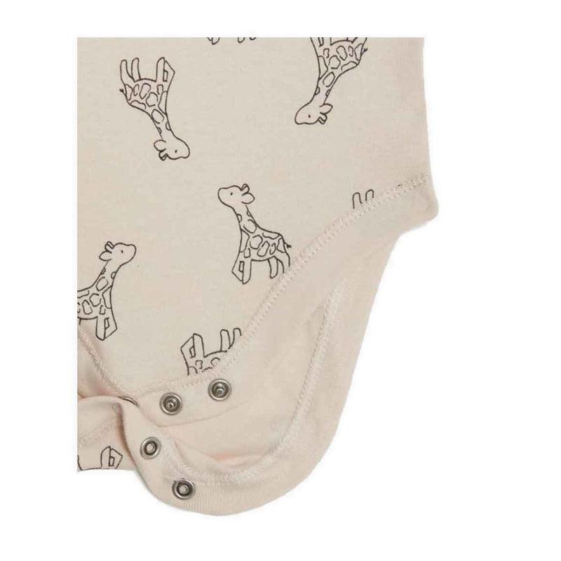 Marks & Spencer 7pk Pure Cotton Giraffe & Striped Bodysuits - MSP6534S-T92